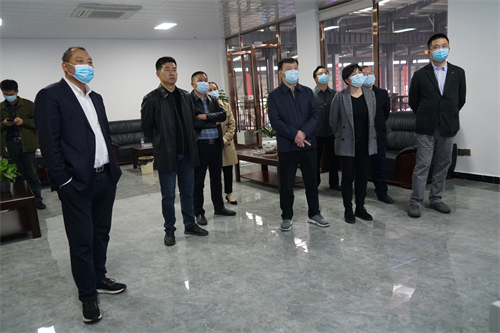 2021-11-20省發(fā)改委來張家界萬眾實業(yè)集團有限公司調研工作(省辦公室主任夏文斌、市發(fā)改委黨組書記龍維務）